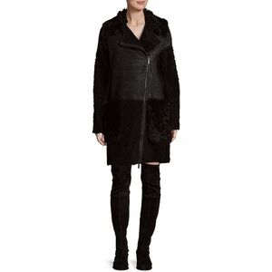 Zac Posen 100% shearling fur/lambskin coat